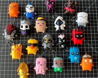 3D Printed Sprite Keychain | Cute Gaming Companion | Collectible Character Keychain | Backpack Charm | Desk Buddy | Gift for Gamers