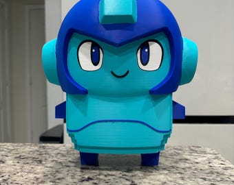 3D printed Mega Man Sprite | 12 inch
