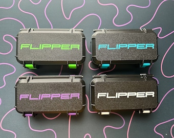 Flipper Zero Case Rugged Storage Box - Durable, Compact, and Customizable Protection - 3D Printed