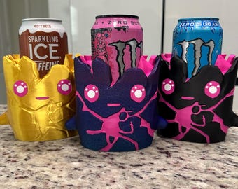Zero Point Sprite Dosenhülle | 3D-gedruckter Getränkedosenhalter | Designs: Galaxy, Gold & Zero Point | Niedliche Getränkehülle für den Schreibtisch | Geschenk für Gamer