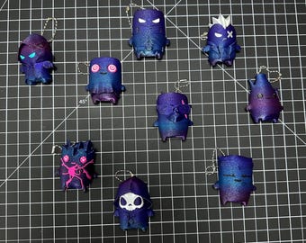 3D Printed Galaxy Sprite Keychain | Cute Gaming Companion | Collectible Character Keychain | Backpack Charm | Desk Buddy | Gift for Gamers