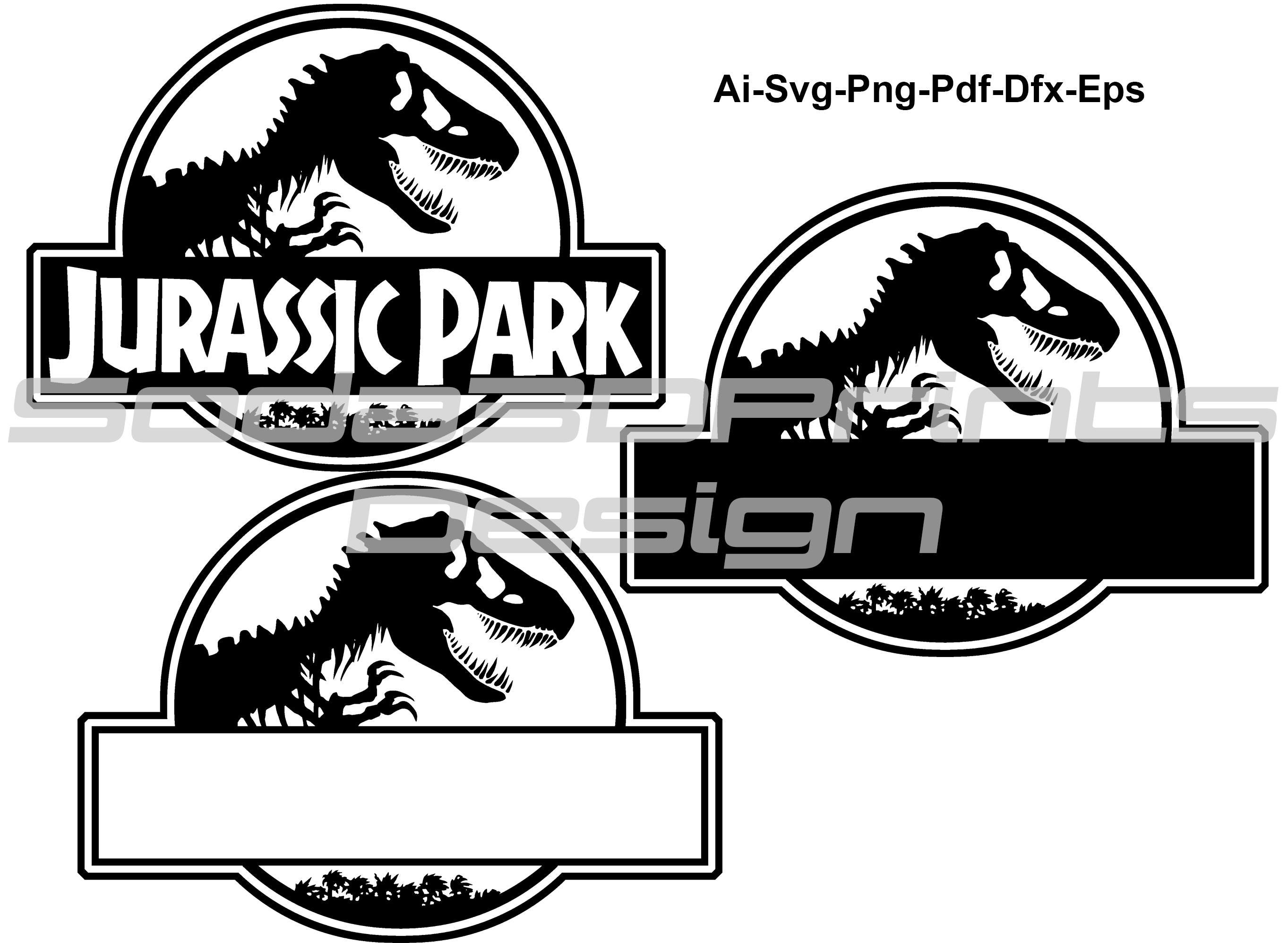 Jurassic park logo - Etsy 日本