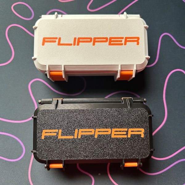 Flipper Zero Case Rugged Storage Box - Durable, Compact, and Customizable Protection - 3D Printed