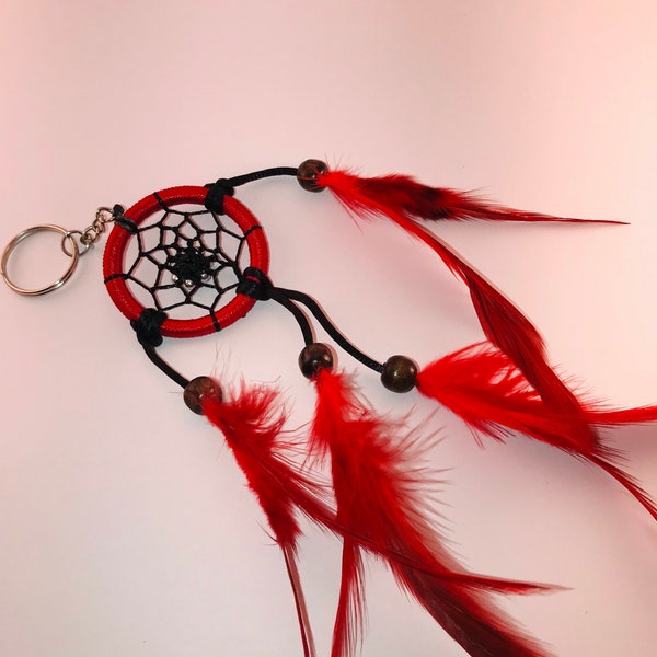 Dream catcher keychain