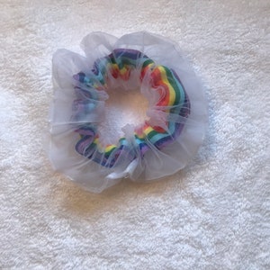 Two layers Scrunchie hair tie