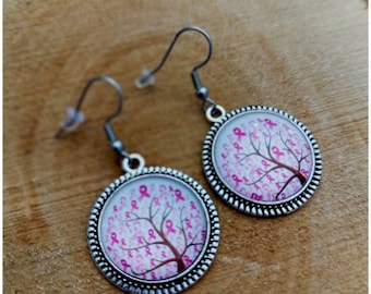 Boucles D'Oreilles Octobre Rose - Élégance Et Engagement