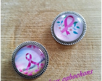 Broche Ruban Rose Octobre Rose – Épinglette De Sensibilisation Au Cancer Du Sein, En Métal émaillé, Pour Vêtements Et Sacs