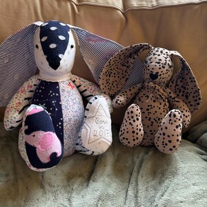 Handmade Bunny Memory Keepsake Made from Clothing | Bereavement| New Baby Gift bild 15