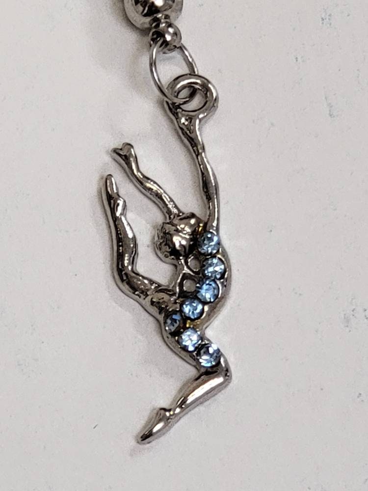 Beautiful Gymnastics Lanyard Key Chain Gift for Girls Women Etsy