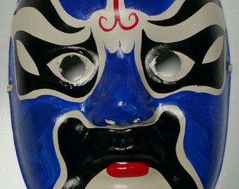 Hand Painted Chinese Peking Beijing Opera Mask KLMNOPQ