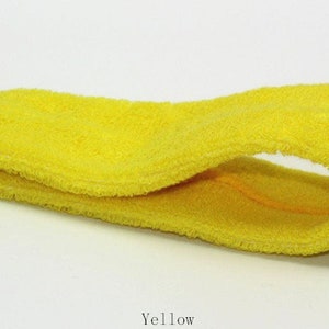 Cartwheels Cotton Sweatband Set 1x Headband 2x Wristbands Limited Quantity image 10