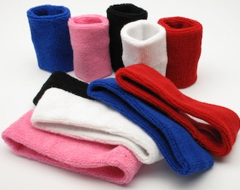 Cartwheels Cotton Sweatband Set  1x Headband 2x Wristbands Limited Quantity