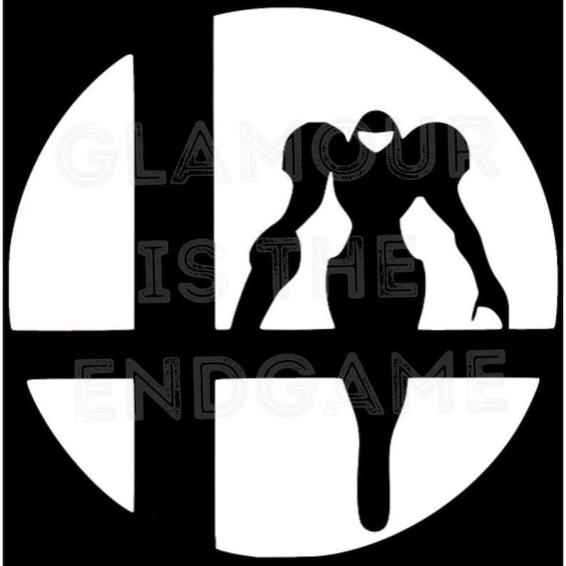 Buy Smash Bros Inspired Samus Decal Online in India - Etsy