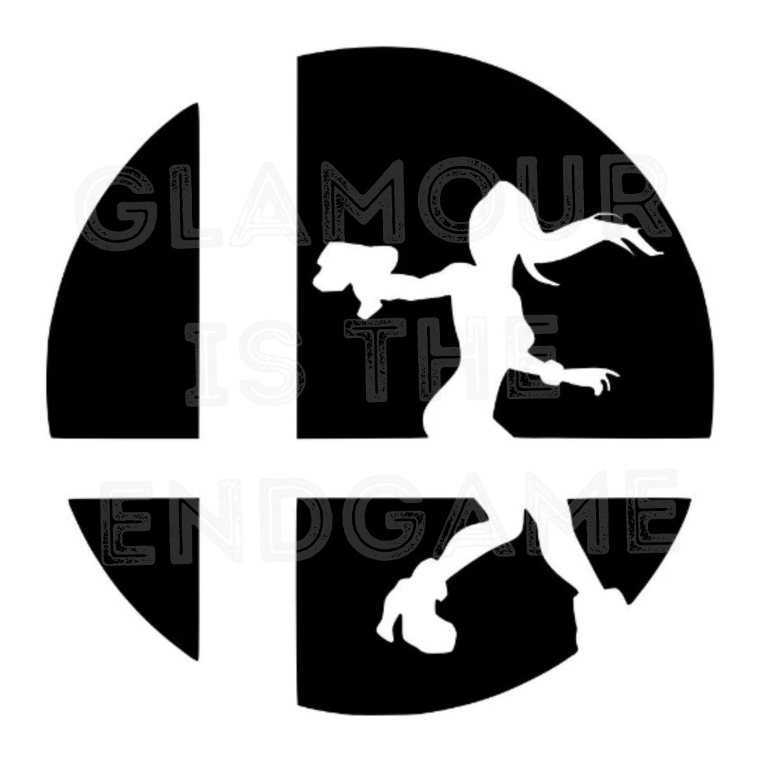 Smash Bros Inspired Zero Suit Samus Decal - Etsy