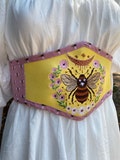 Cottagecore Bee corset belt