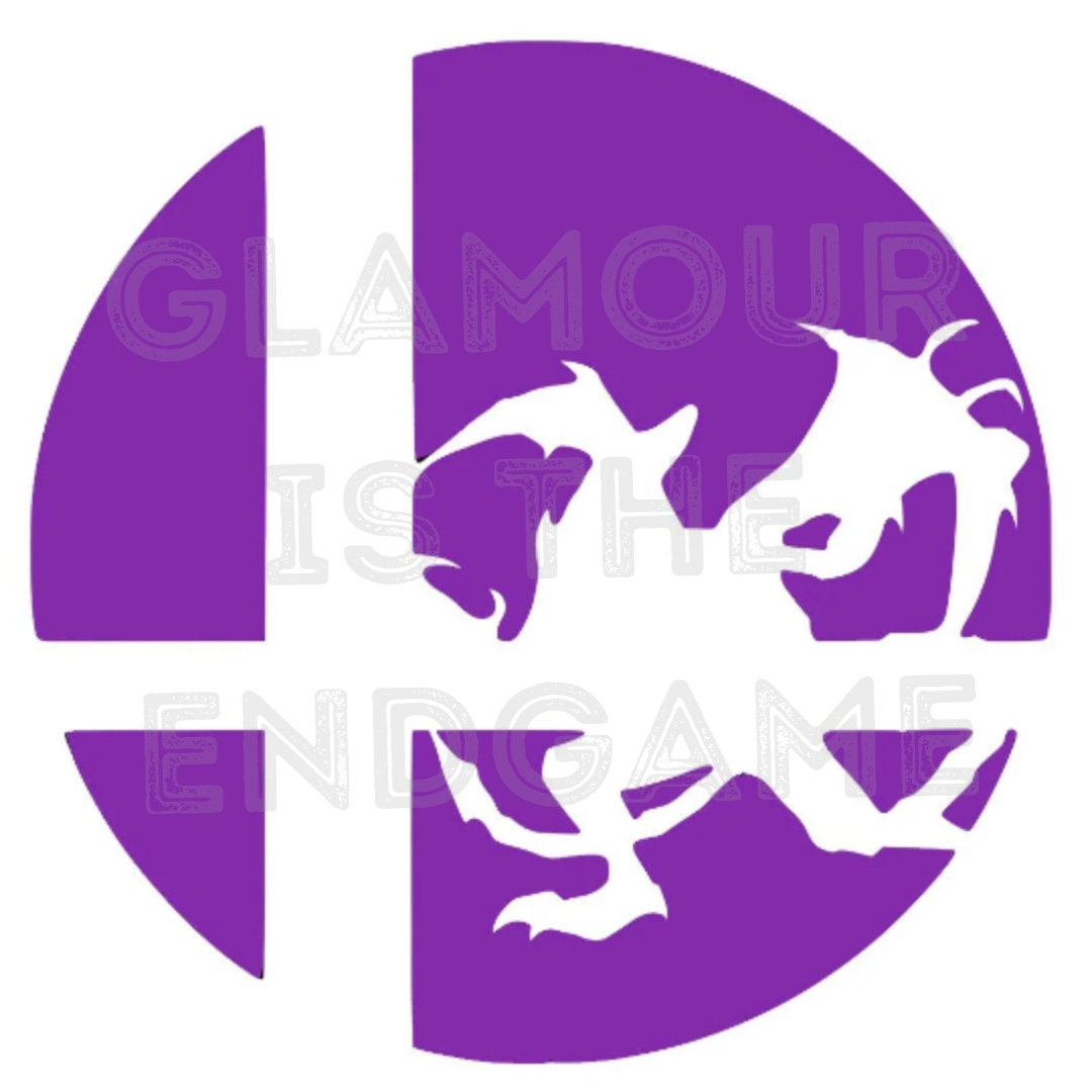 Calcomanía Ridley inspirada en Smash Bros - Etsy México, image size:1080x1080