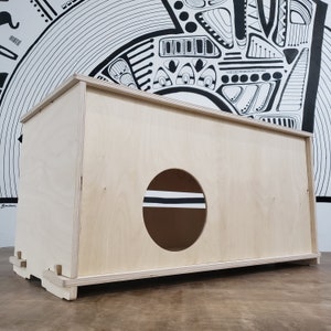 Cat / Kitty Storage Double Wide Box Design Your Own