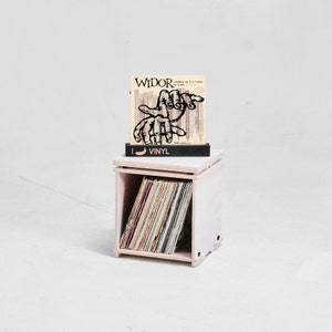 Modular Record Storage System // set of 1 with top // JR.