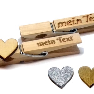 Glubbal ( Glupperl ) Herz, Holz - mit Text
