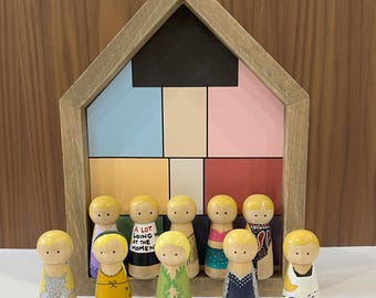 Taylor Swift Peg Dolls