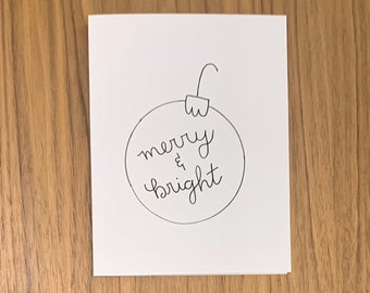Merry and Bright Card