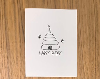 Happy B Day Card
