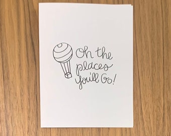 Oh the Places You'll Go Card