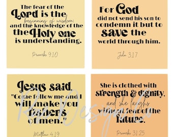 Bible verse cards PRINTABLE