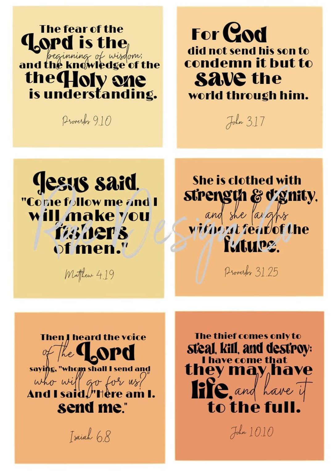Bible Verse Cards PRINTABLE Etsy Bible Verse Cards PRINTABLE Etsy