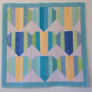 Toddler Quilt Handmade Baby Quilt Baby Blanket Sailboat Baby Quilt Baby Christmas Baby Shower Gift Nursery Bedding Baby Boy Quilt