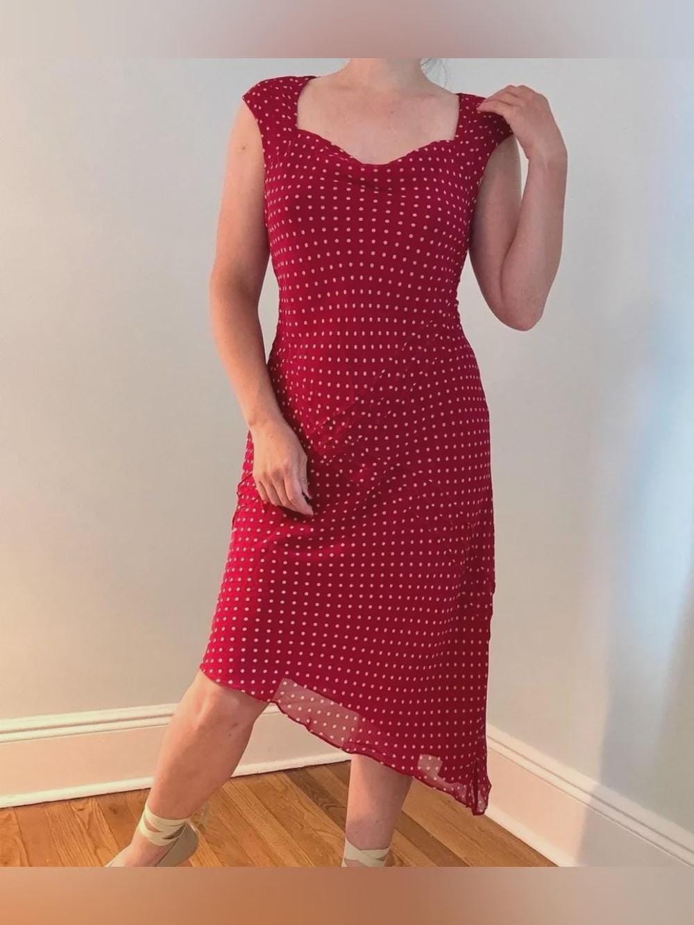 kensie ruffle strap a line mini dress I've Got Sunshine Ruffle Strap Mini Dress Blush main image 0