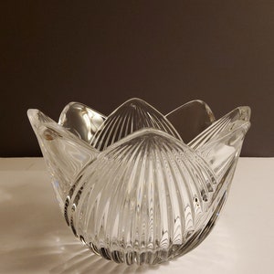 Mikasa German Crystal Flower Bowl