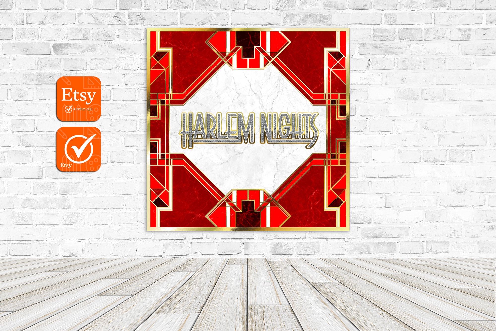 Harlem Nights Backdrop &amp; Digital File - Etsy