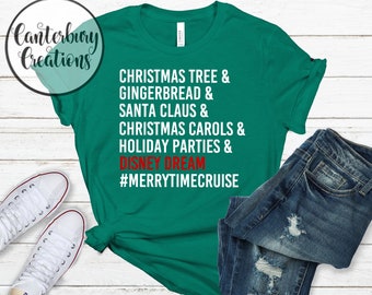 Merrytime Cruise List Shirt | Disney cruise Disney Christmas Disney shirts Disney matching Merrytime Cruise Disney Cruise Shirt