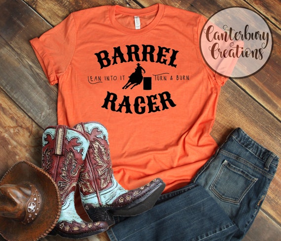Barrel Racer Barrel Racing Shirt Horse Shirts Horse Riding - Etsy