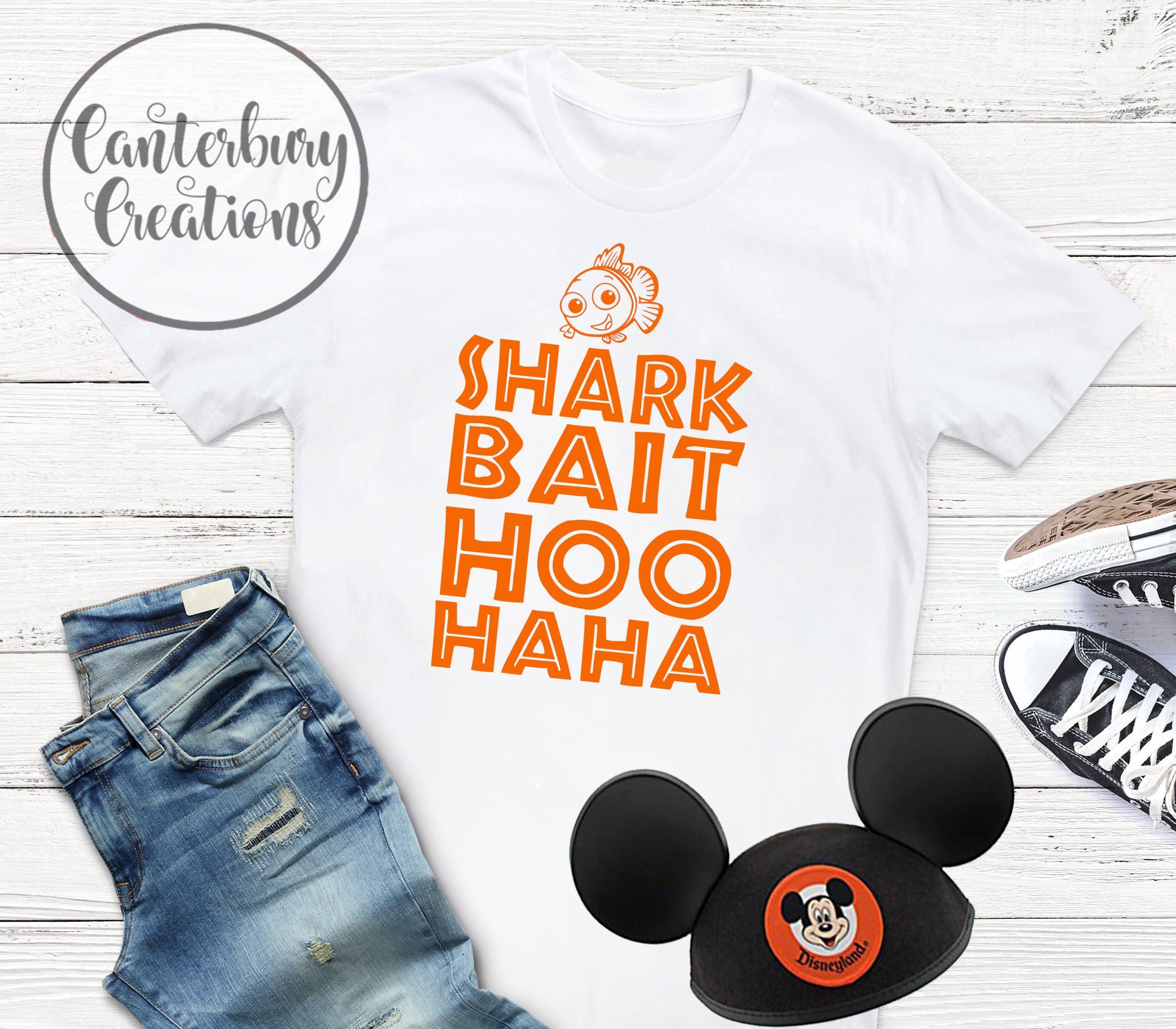 Shark Bait Hoo Haha Shirt Disney Vacation Disney Shirts Disney