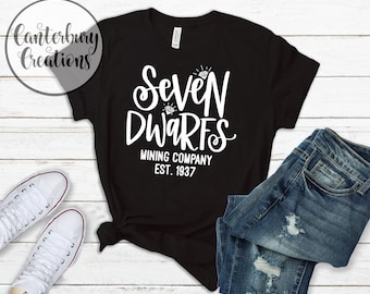 Seven Dwarfs Mining Co Shirt | Disney vacation disney shirts disney Snow White and the seven dwarfs dwarves mine train