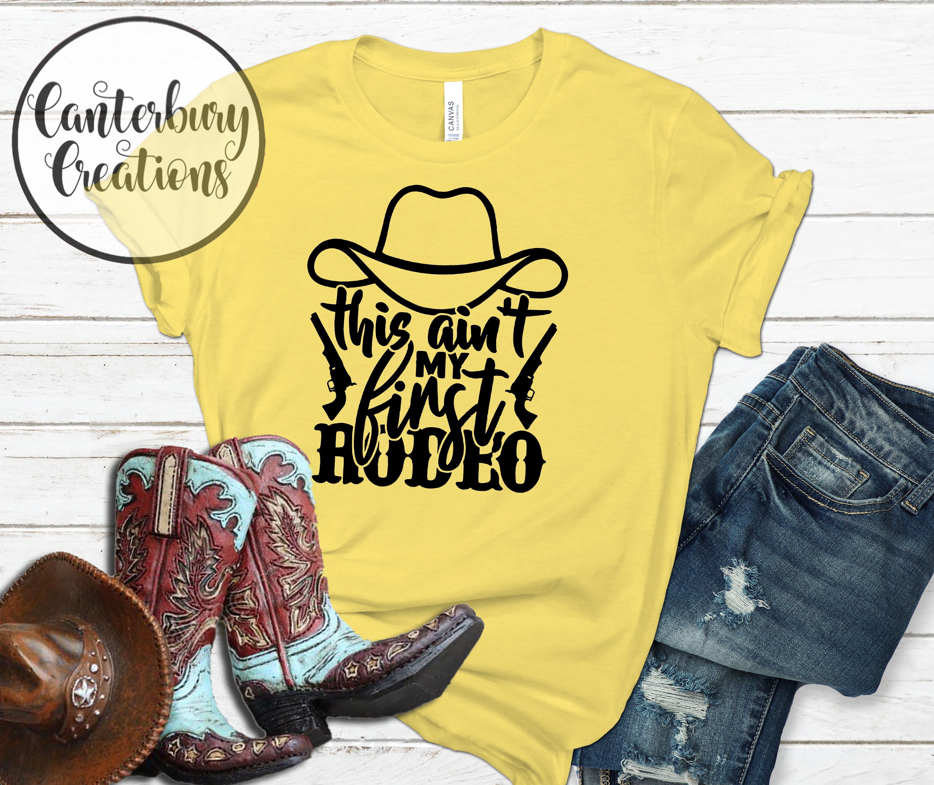 This Ain't My First Rodeo Rodeo Barrel Racing Roping | Etsy
