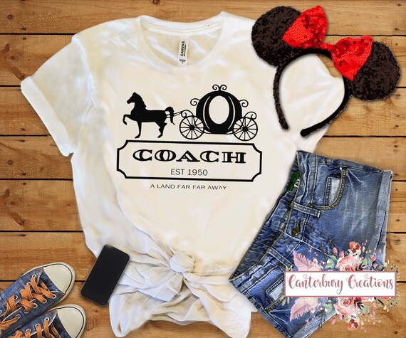 coach disney shirt