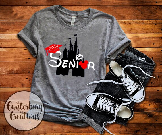 Senior disney shirts sales
