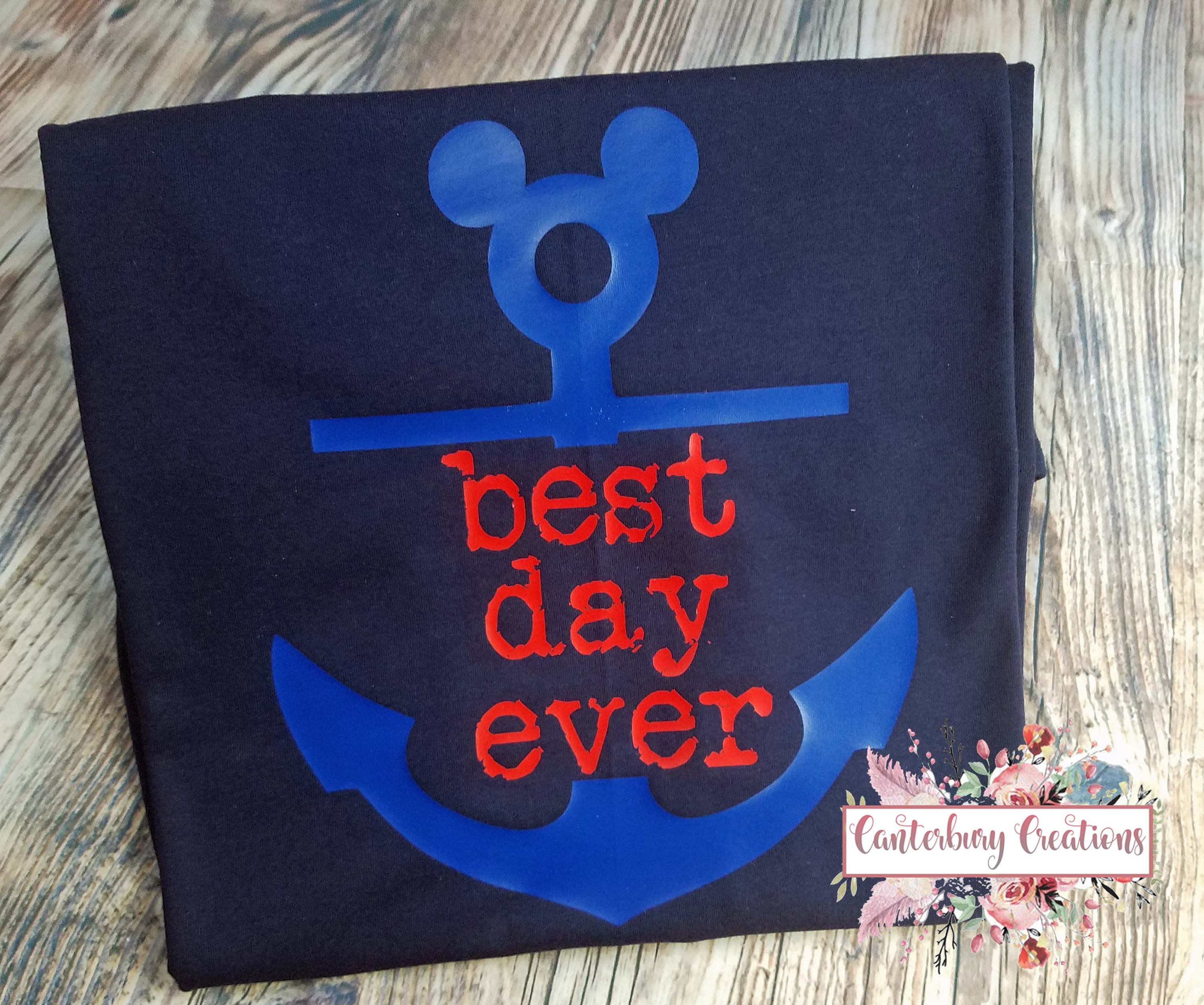 Best Day Ever Anchor Shirt Disney cruise shirt Disney cruise | Etsy
