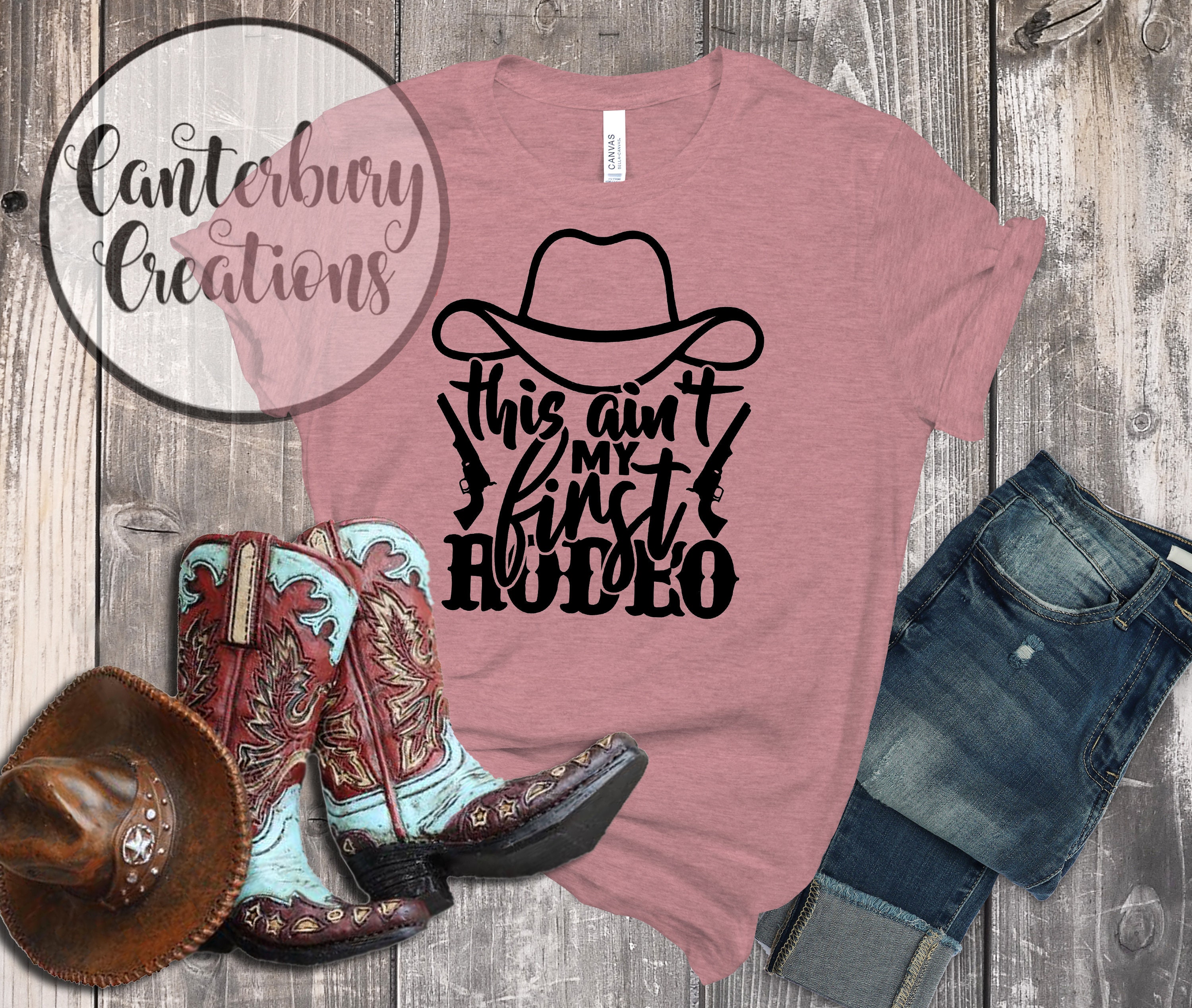 This Ain't My First Rodeo Rodeo Barrel Racing Roping | Etsy
