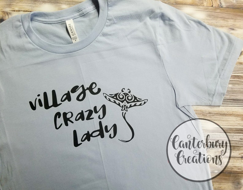 Village Crazy Lady Shirt Disney vacation disney matching disney disney shirts disney world disneyland walt disney world moana aulani image 2