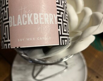 Soy wAX Candle. BLackBerry