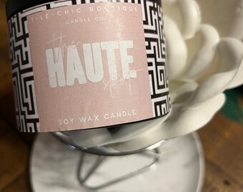 The Haute Spot. Tropical Delight. 8 oz Soy Wax Candle.