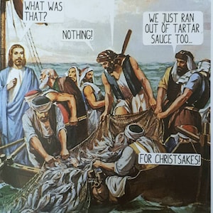Pescado seco... Otra vez: Jesús va a pescar con los apóstoles