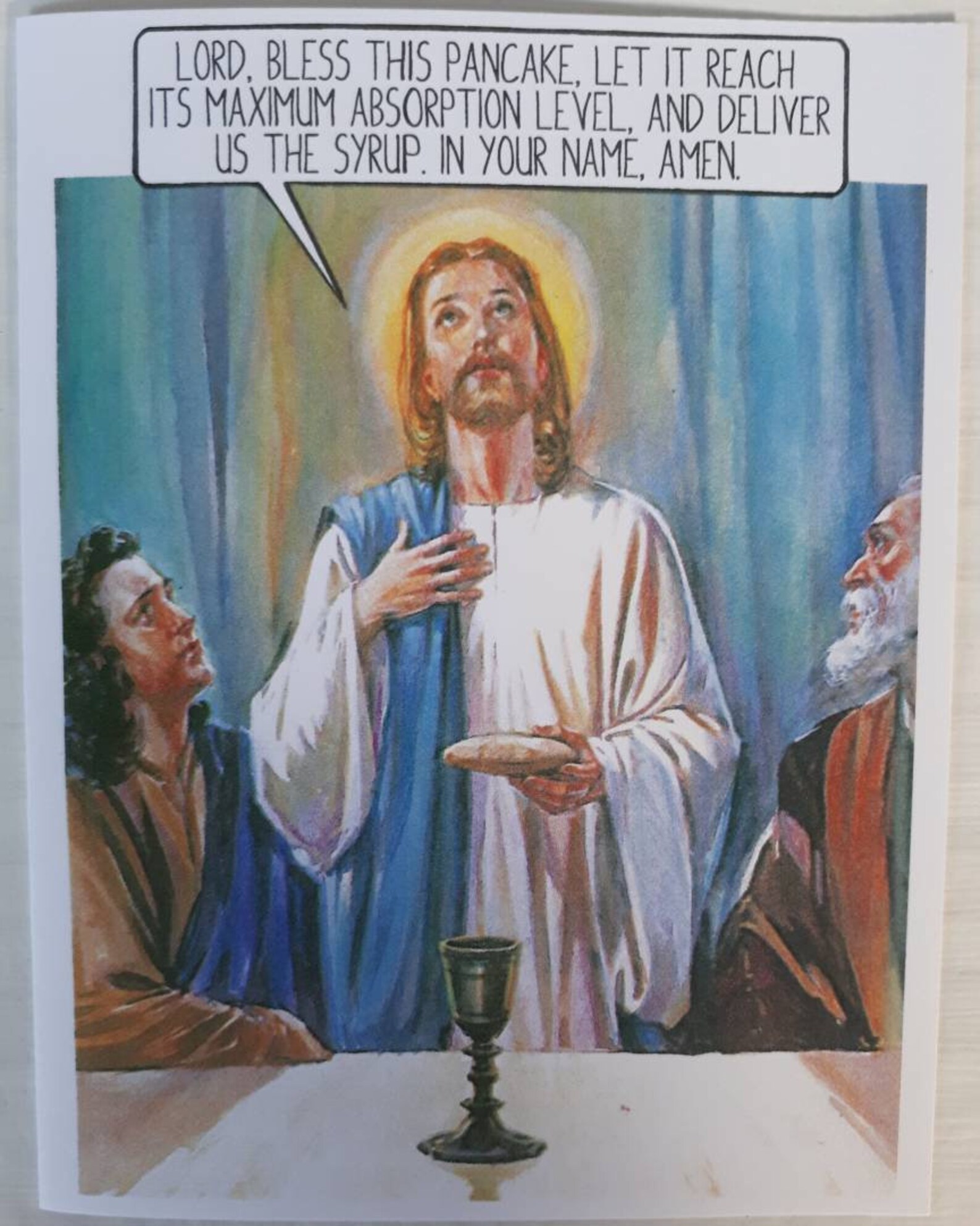 Jesus Loves You...and Pancakes Too Etsy