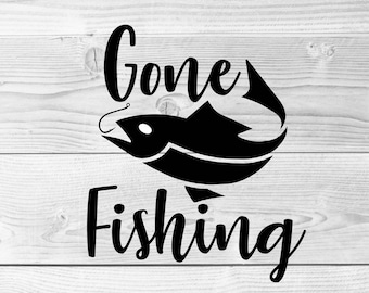 Download Gone fishing svg | Etsy