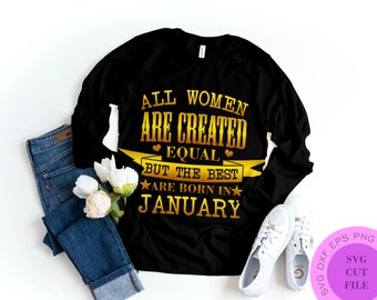 Download January Birthday Svg Etsy