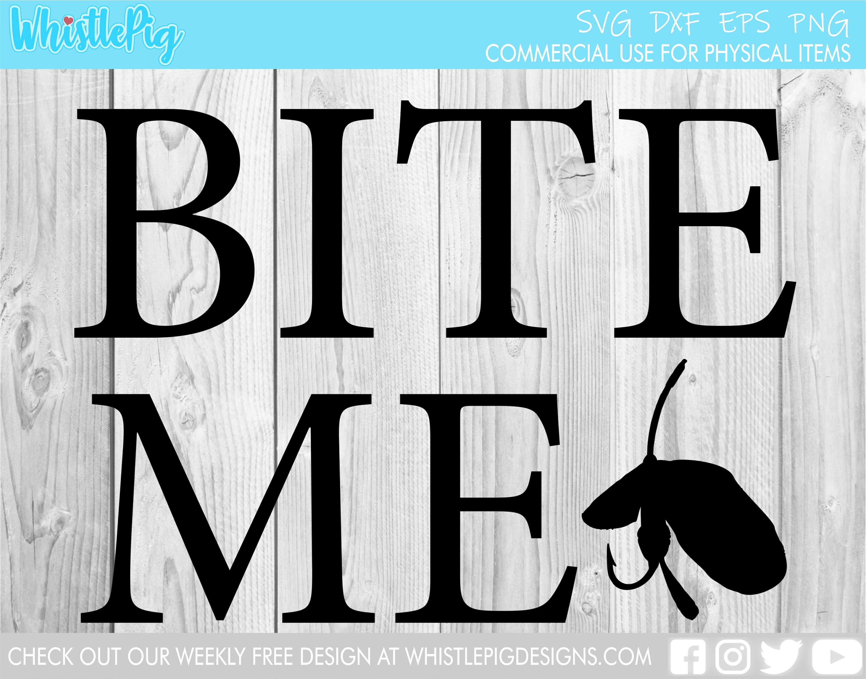 Bite Me SVG Cut File Commercial Use Instant Download - Etsy